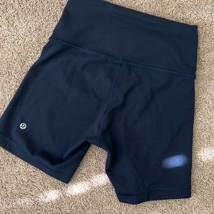 Lululemon Navy Bikershorts